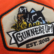 Gunners Up Vintage Twill Classic Cut Cap - Orange